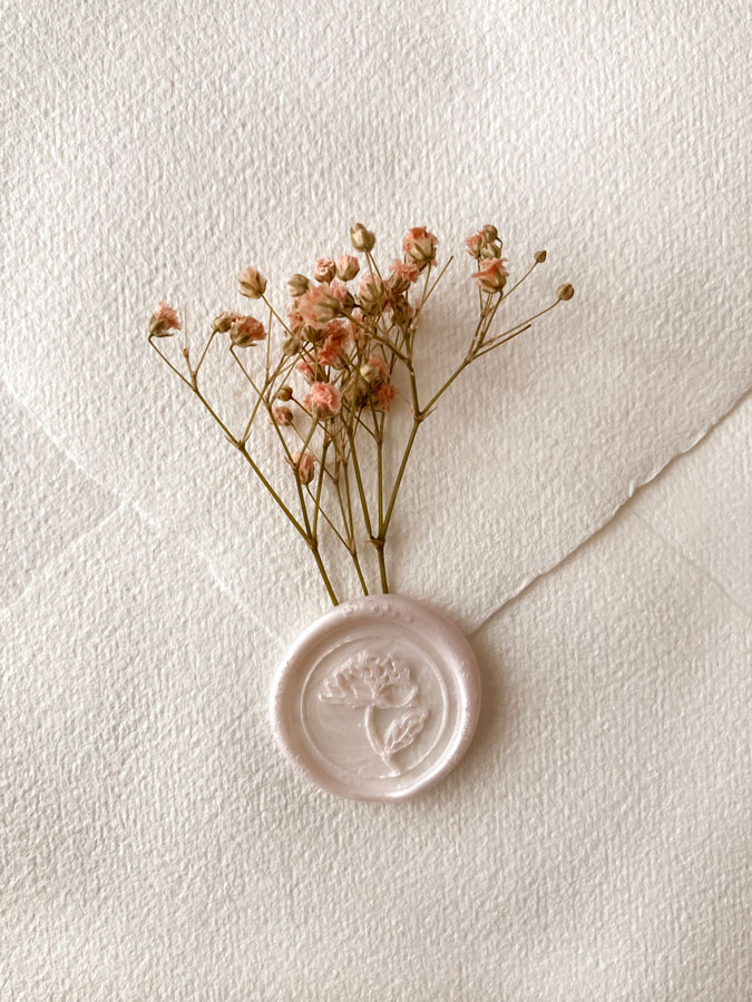 Detalle para el pelo con paniculata preservada rosa y blanca.